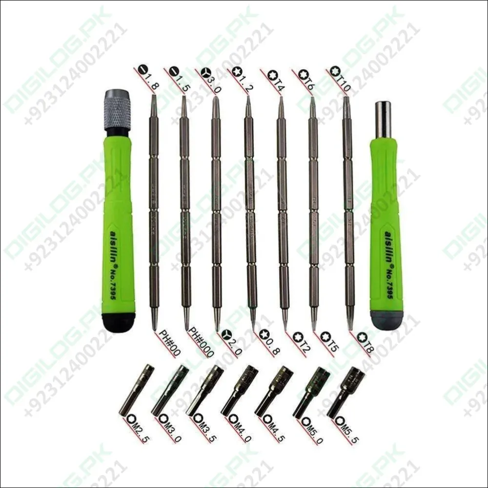 16 In 1 Multi Functional Screwdriver Precision Set In Pakistan