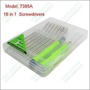 16 In 1 Multi Functional Screwdriver Precision Set In Pakistan