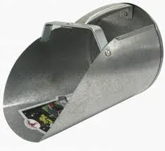 6qt Galvanized Scoop