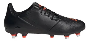 adidas Malice Elite SG Rugby Boots - Adult - Black/Solar Red/White