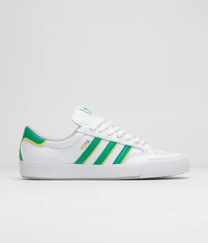 Adidas Nora Shoes - Cloud White / Court Green / Yellow