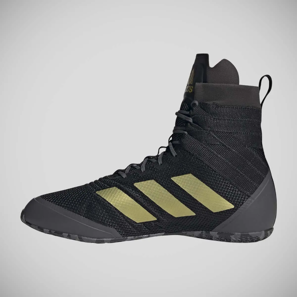 Adidas Speedex 18 Boxing Boots 2022 Black/Gold