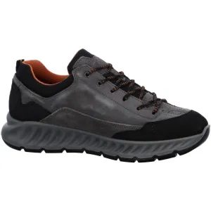 Ara Men's Pietro GORE-TEX Lace-Up Hiker Boot Black / Anthracite / Nubuck / Suede