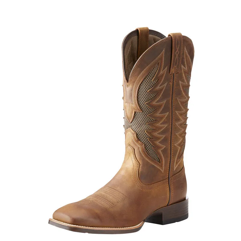 Ariat Mens VentTEK Ultra Quickdraw Square Toe Cowboy Boots Style 10023129