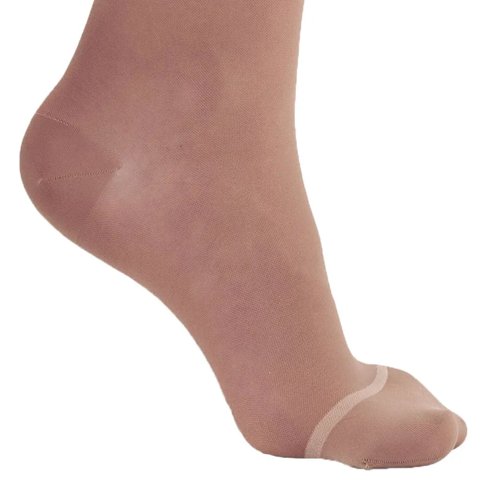 AW Style 16 Sheer Support Closed Toe Knee Highs - 15-20 mmHg