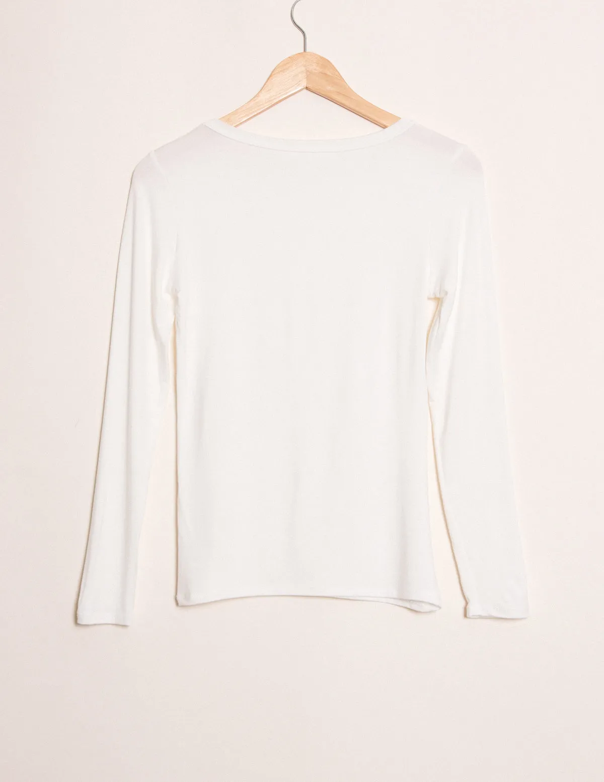 Bamboo Close Fit Long Sleeve Tee