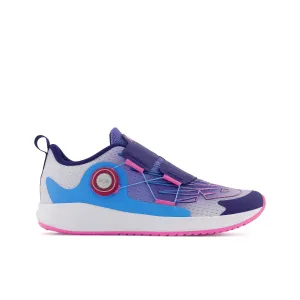 Big Kid's New Balance FuelCore Reveal v3 BOA Color: Vibrant Violet with Aura & Bubblegum