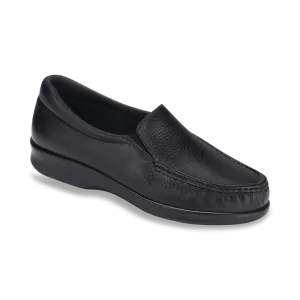 BLACK | SAS Twin - Slip On Walking Shoe at Brandy's Shoes Made in USA