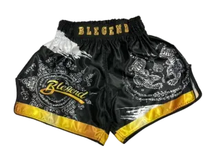 Blegend Boxing Shorts Black Tiger