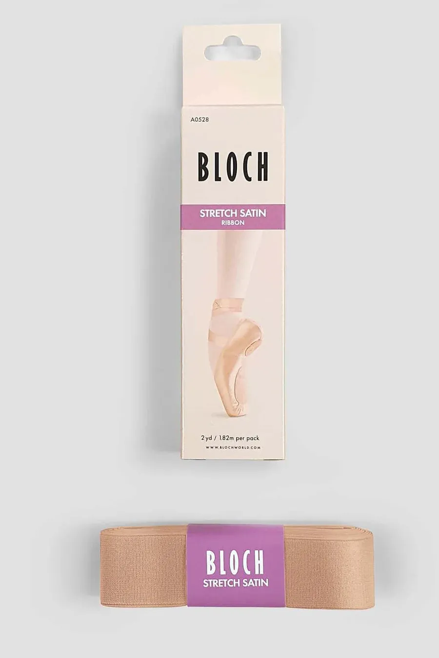 Bloch Stretch Satin Ribbon