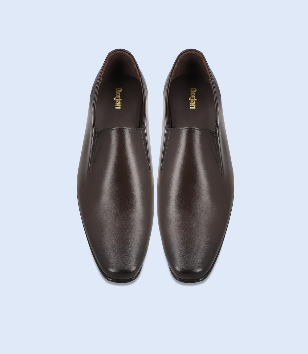 BM6702-COFFEE-Men Slip On