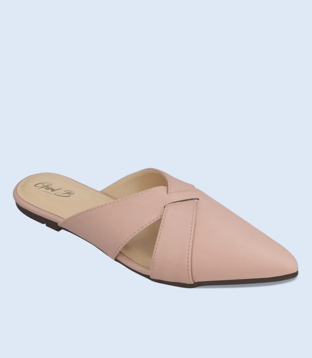 BW10054-PINK-Women Mule