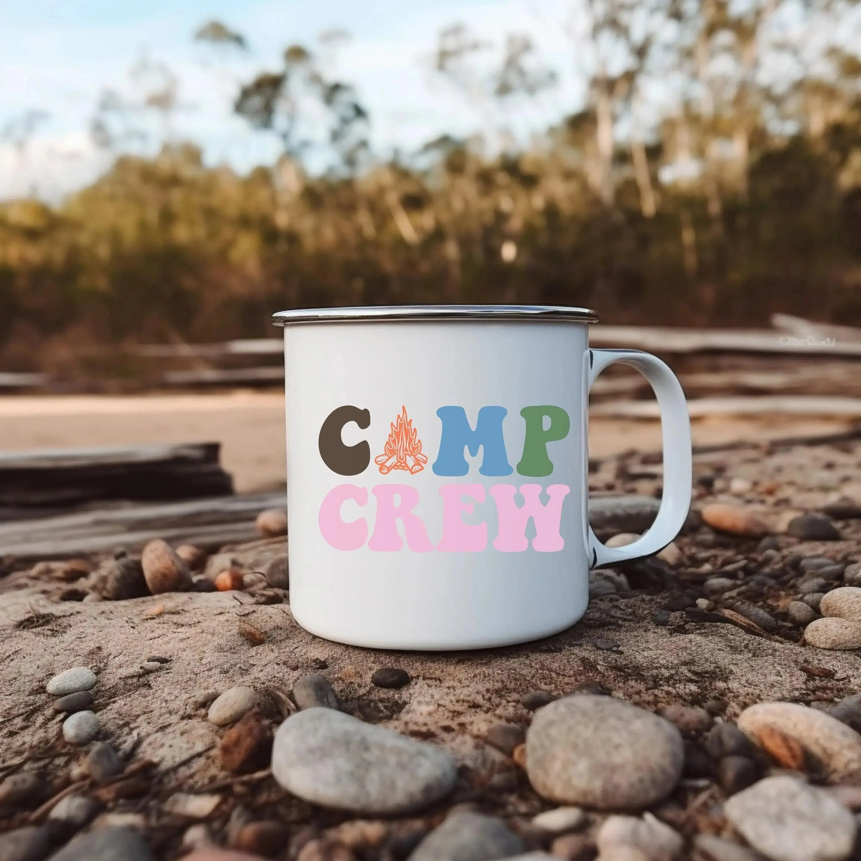 Camp Crew Camping Mug - Durable  Stylish Camping Essential