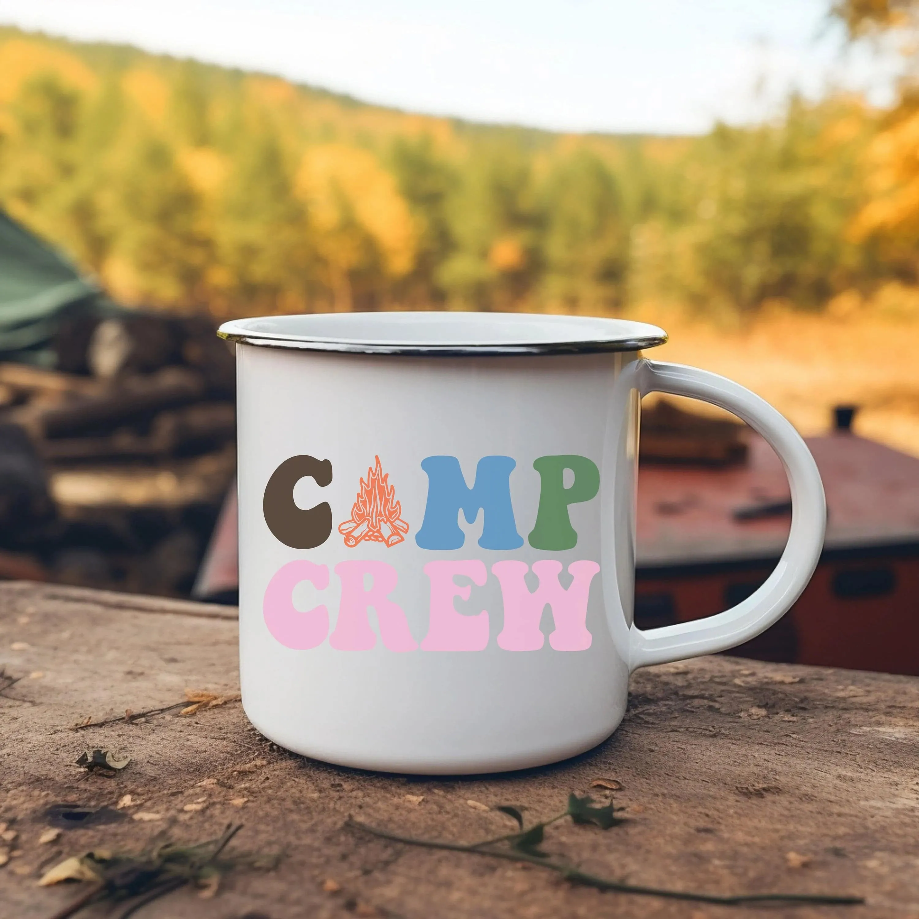 Camp Crew Camping Mug - Durable  Stylish Camping Essential