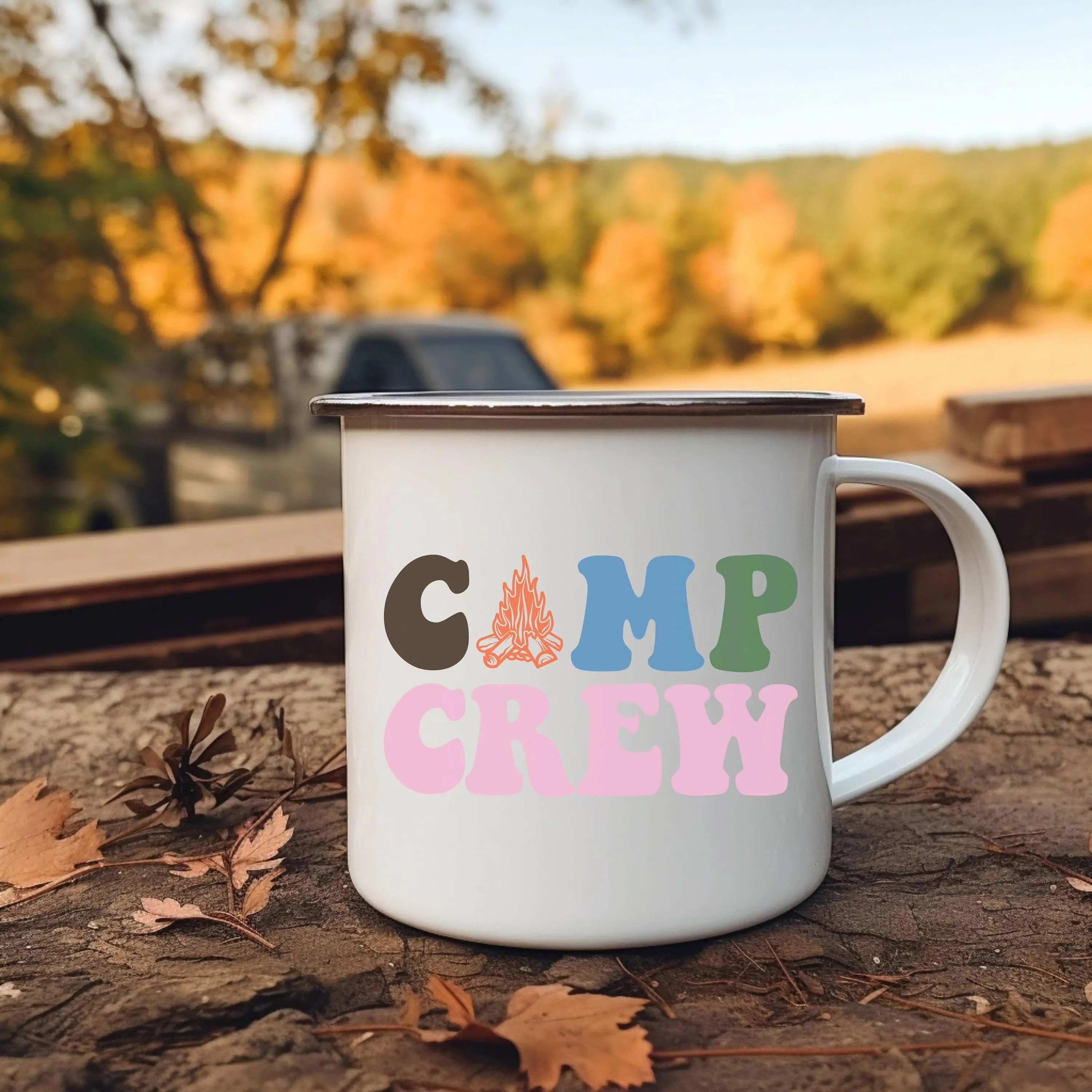 Camp Crew Camping Mug - Durable  Stylish Camping Essential