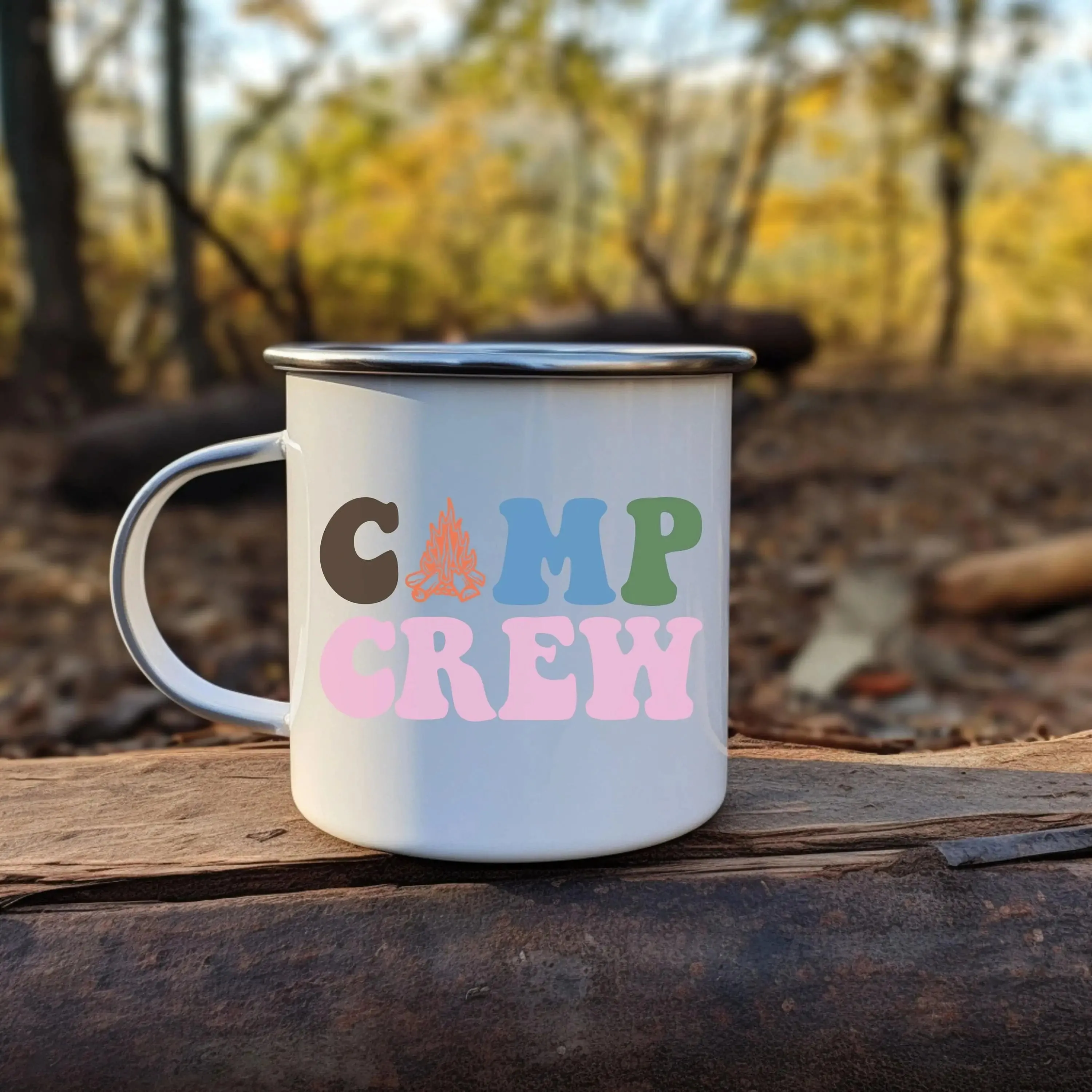 Camp Crew Camping Mug - Durable  Stylish Camping Essential