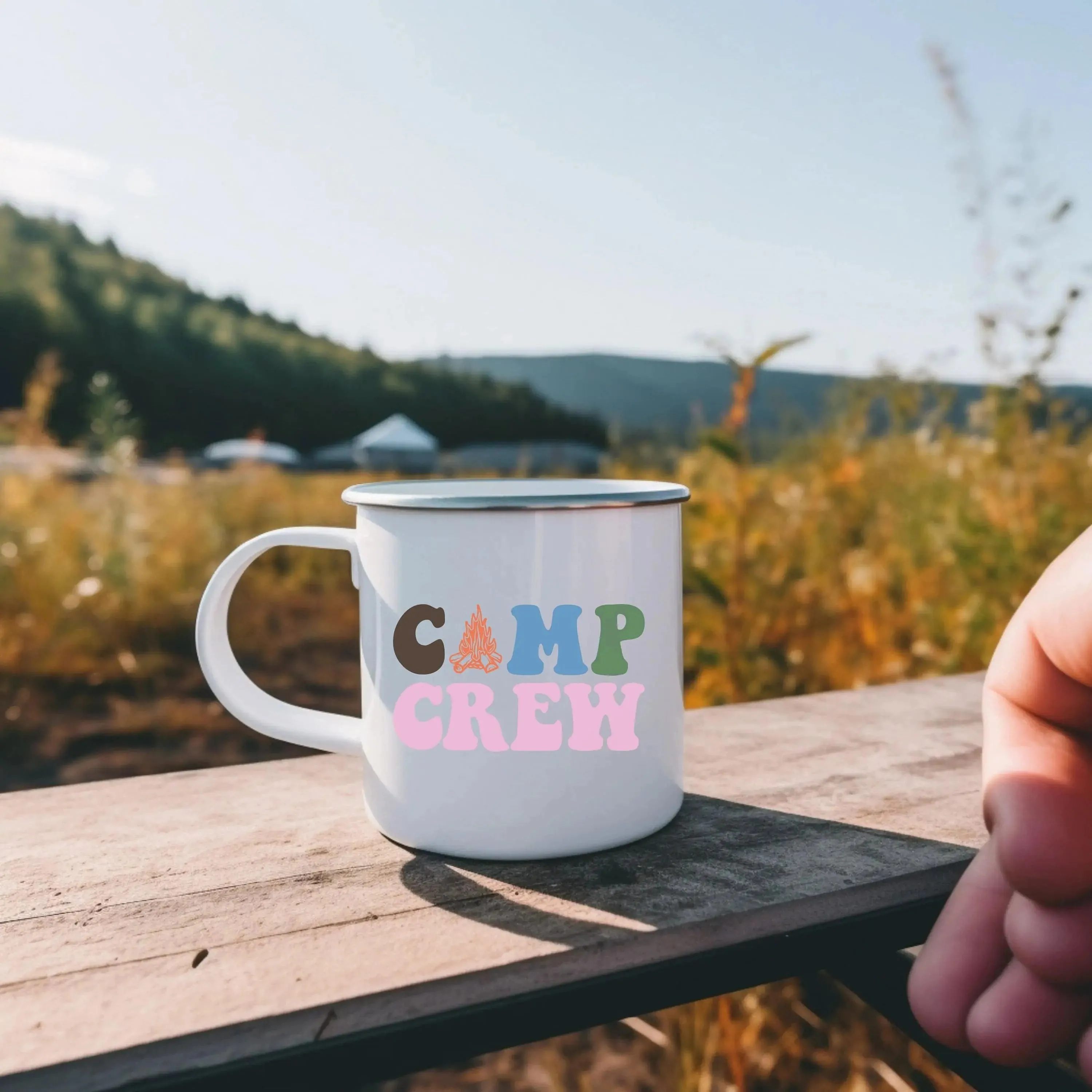 Camp Crew Camping Mug - Durable  Stylish Camping Essential