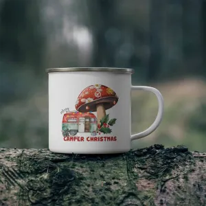 Christmas Camping Mug - Festive Merry Camper Design for Holiday Season