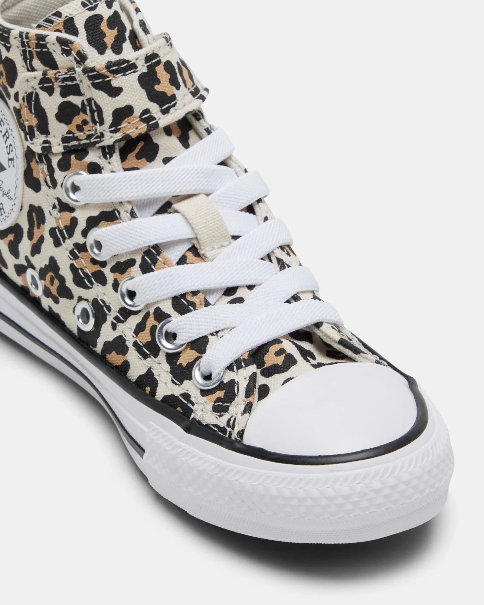 Chuck Taylor All Star 1V High Leopard Youth Driftwood/Black/White