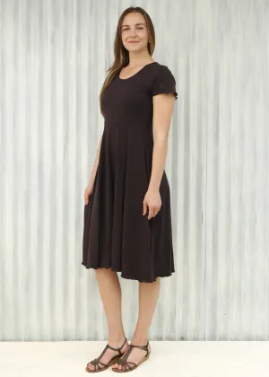 Coffee Charlotte Dress