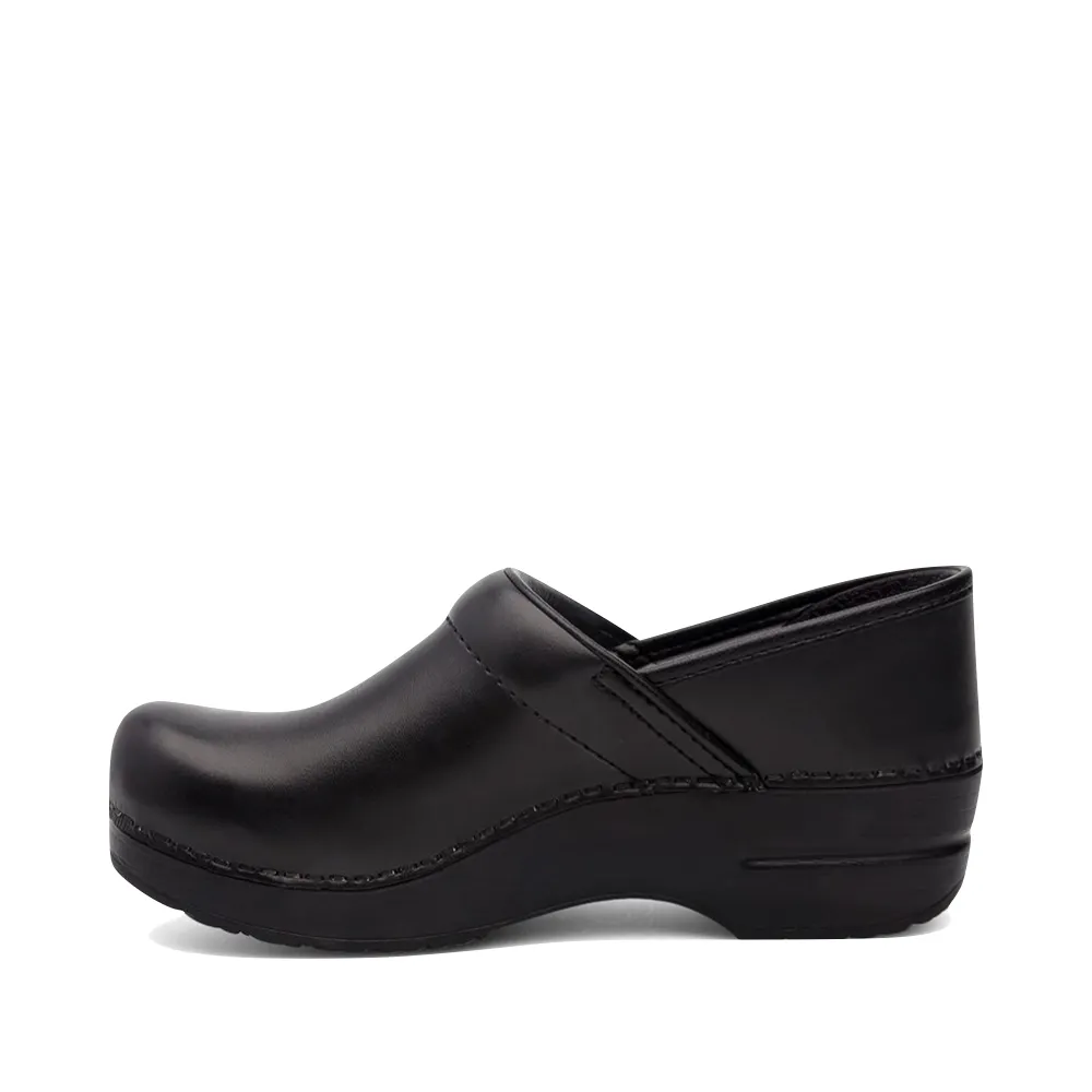 Dansko Women's Professional Clog in Black Cabrio