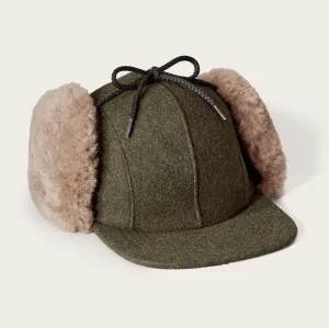 DOUBLE MACKINAW WOOL CAP