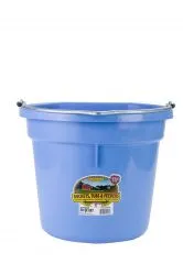 Duraflex 20-Qt Flat Back Horse and Livestock Bucket