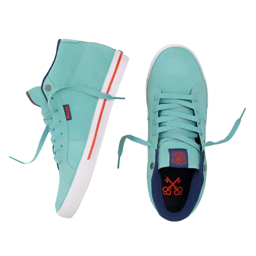 Fallen Shoes Corsair Seafoam Orange White