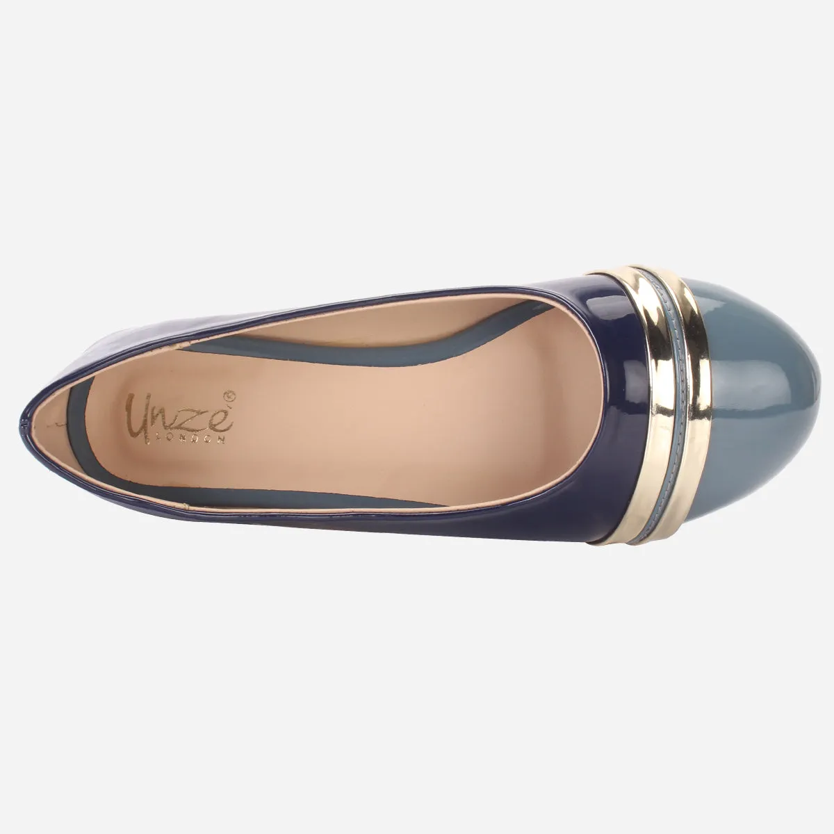 Girls "MIMI" Patent Flat Pumps