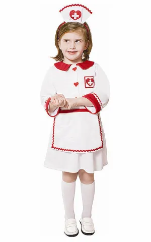 Girls Red Cross Nurse Costume