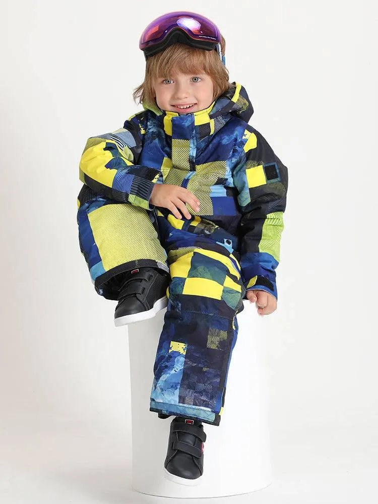 Gsou Snow Colorblock Kids One Piece