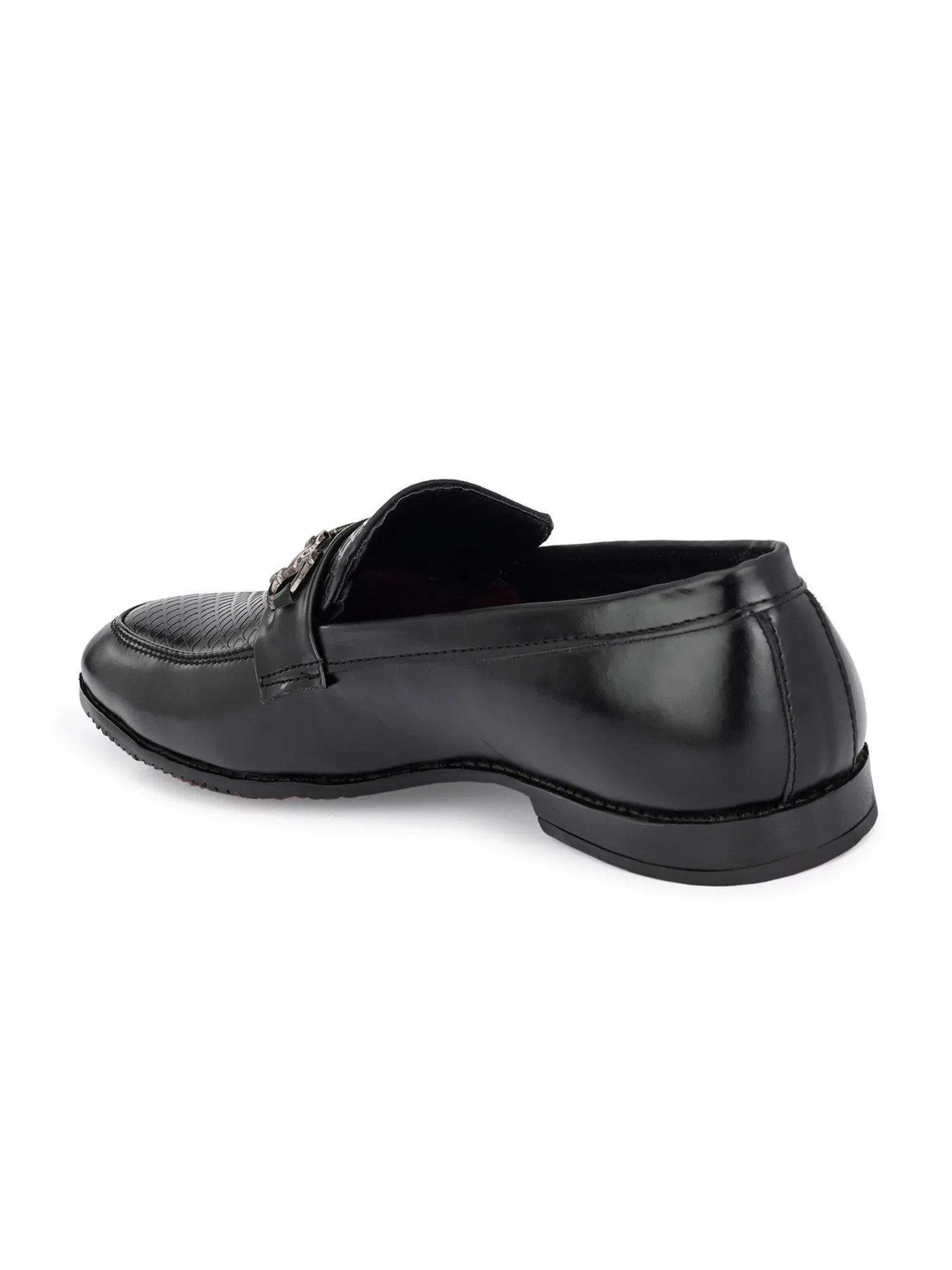 Guava Men's Black Slip On Party Formal Shoes (GV15JA790)