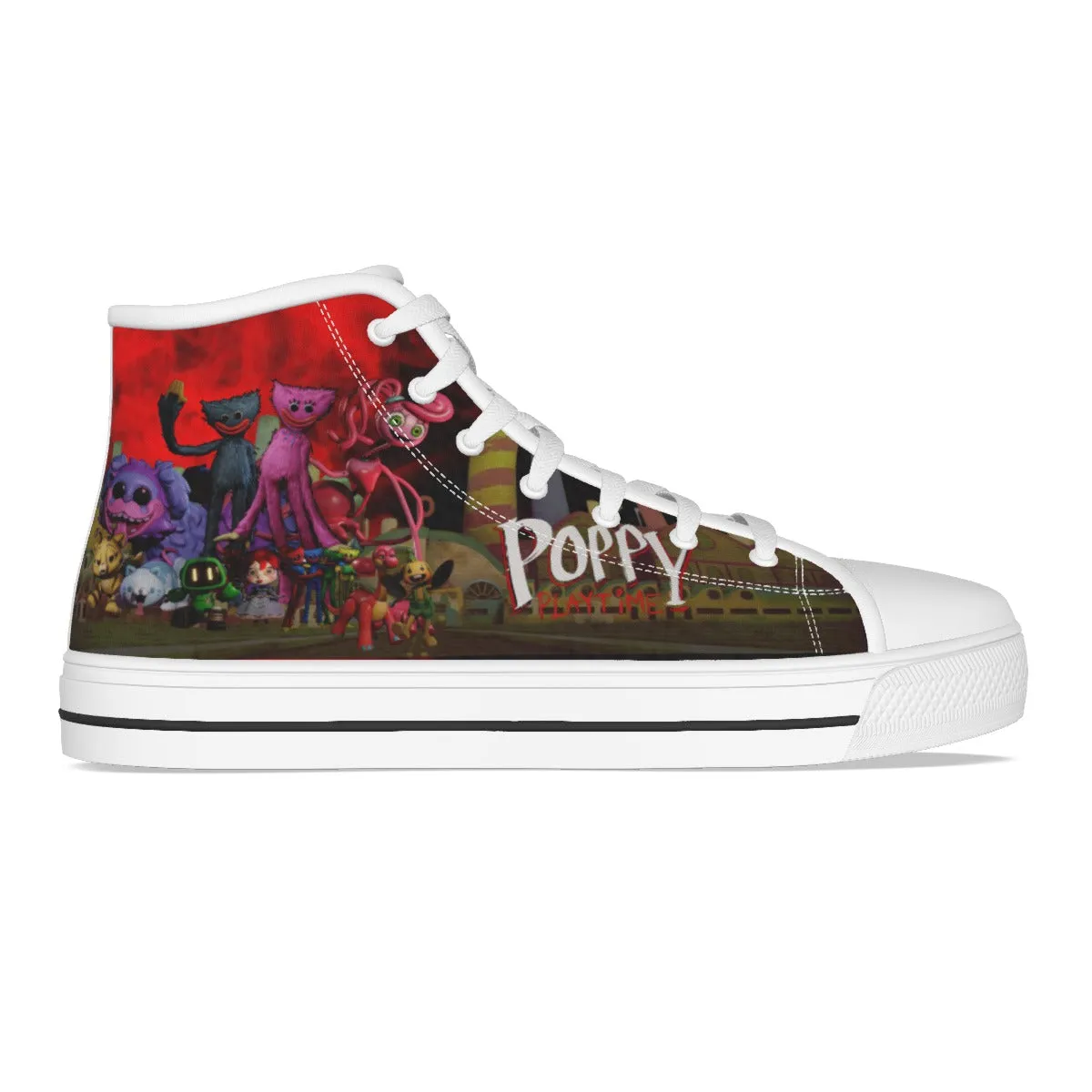 Huggy Wuggy Poppy Playtime Canvas Shoes