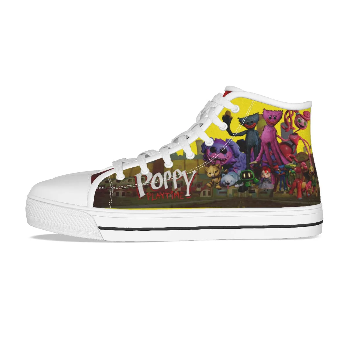 Huggy Wuggy Poppy Playtime Canvas Shoes