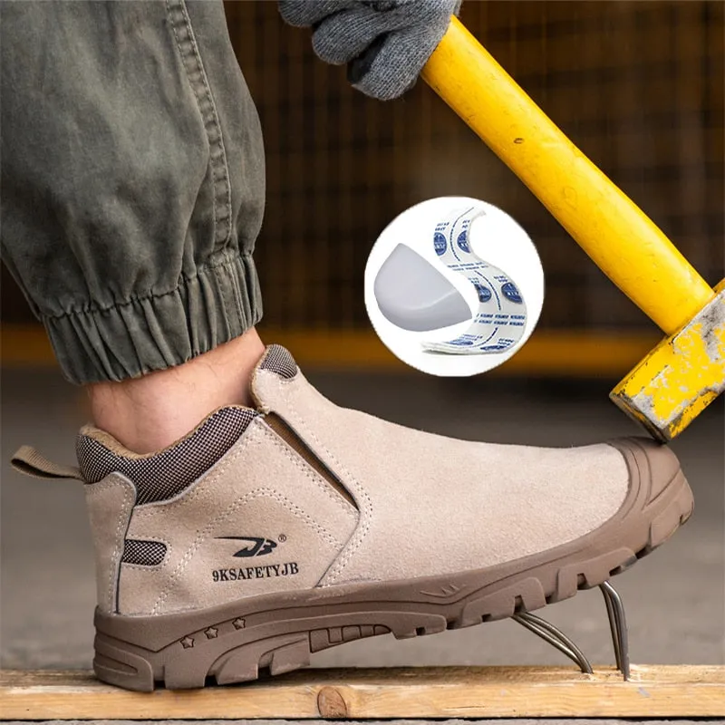 Industrial Slip-on Safety Shoes (JB-918)