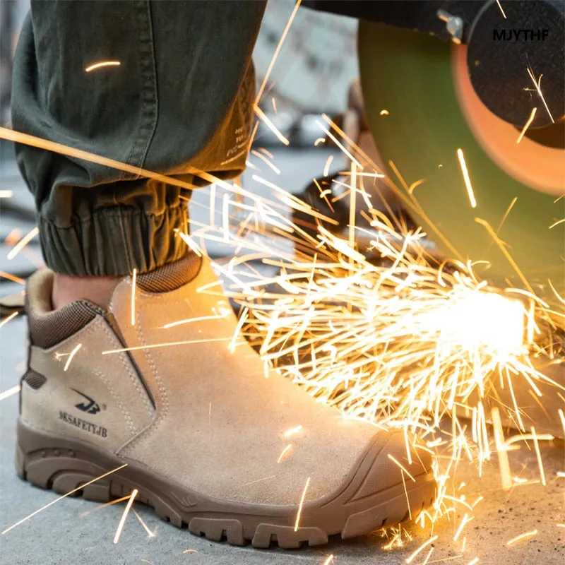 Industrial Slip-on Safety Shoes (JB-918)