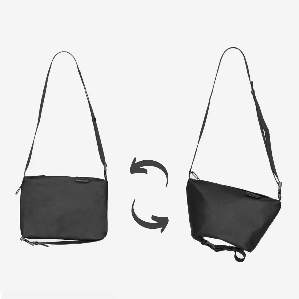 Inn M Coated Canvas Adjustable Sling Bag  - cote&ciel