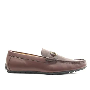 LA MILANO,MOC TOE-SLIP ON-SHOES-A120075-BROWN