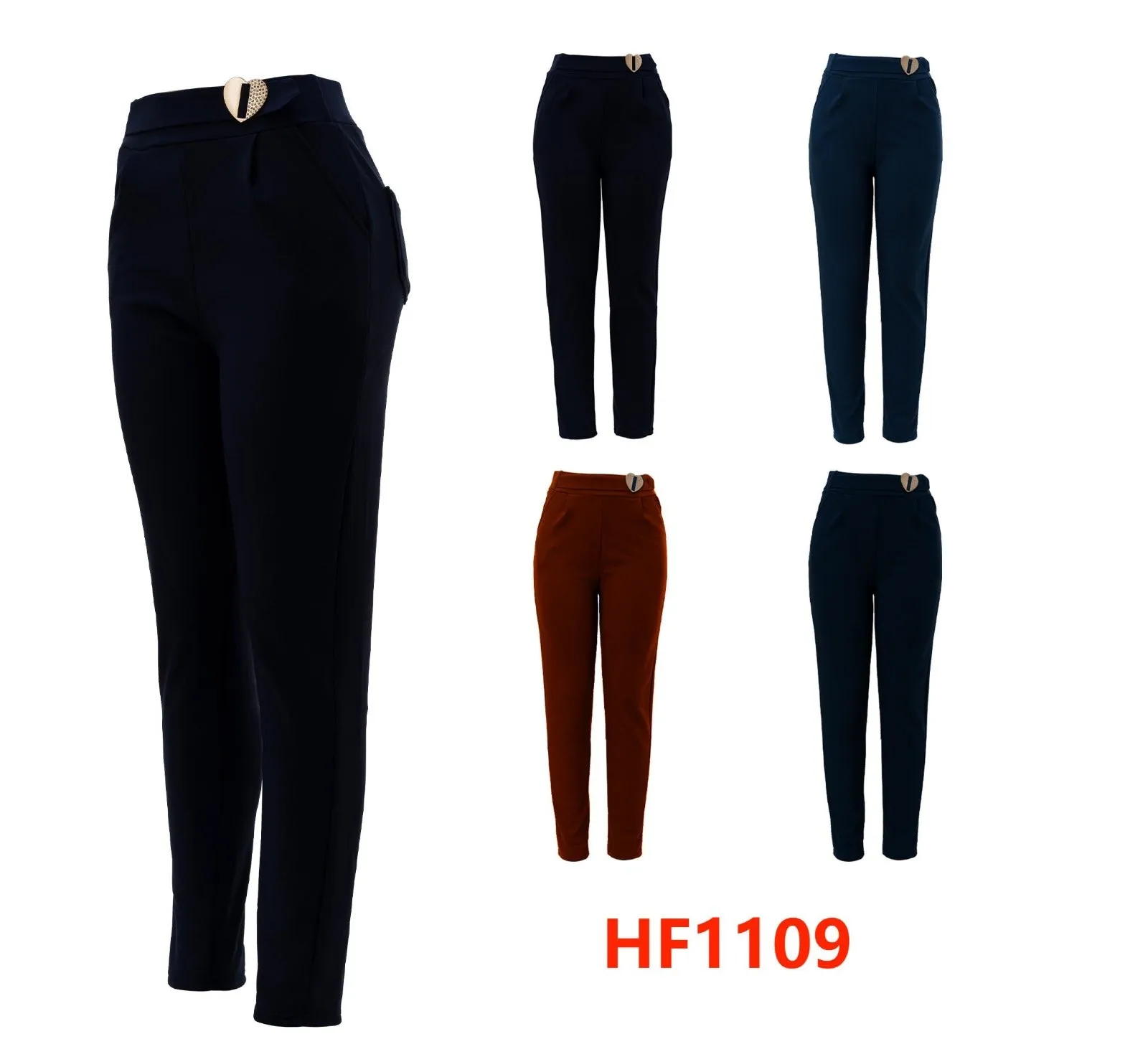 Lady Winter Warm Pants Lining Leggings HF1109