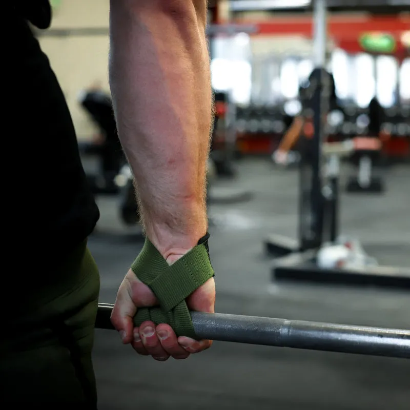 Lifting Straps | Premium Padded Weightlifting Straps - Gray