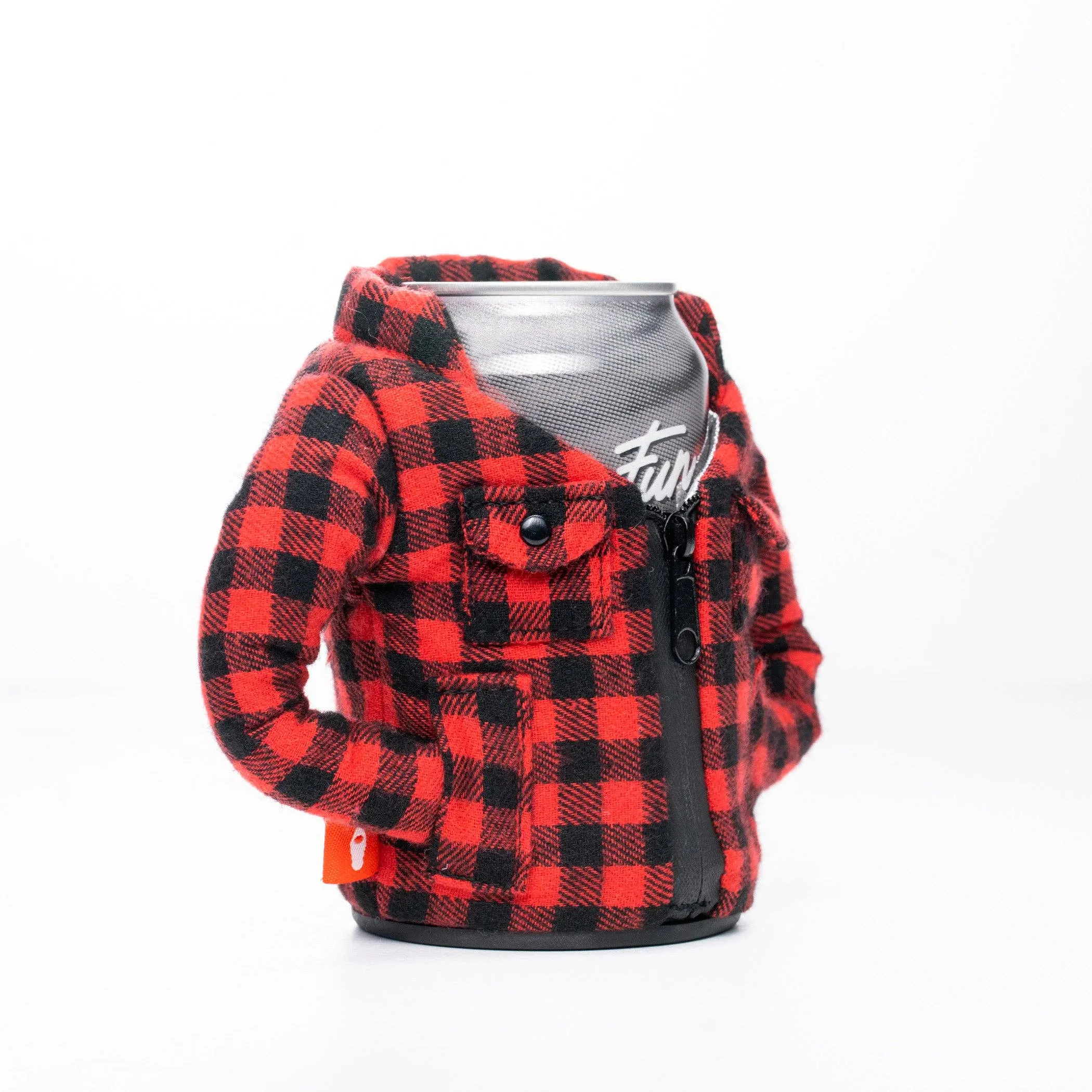 Lumberjack Drink Koozie - Red