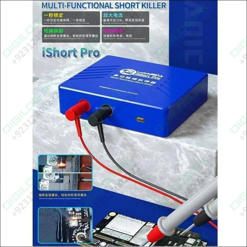 Mechanic Ishort Pro Multi-functional Short Killer Circuit Detector Shortkiller Device Tester