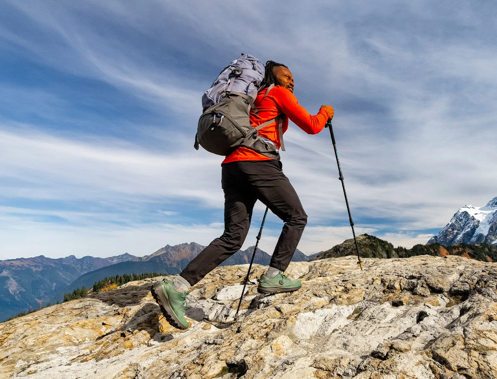 Men's Athletic Traverse Thru-Hiking Trail Shoes