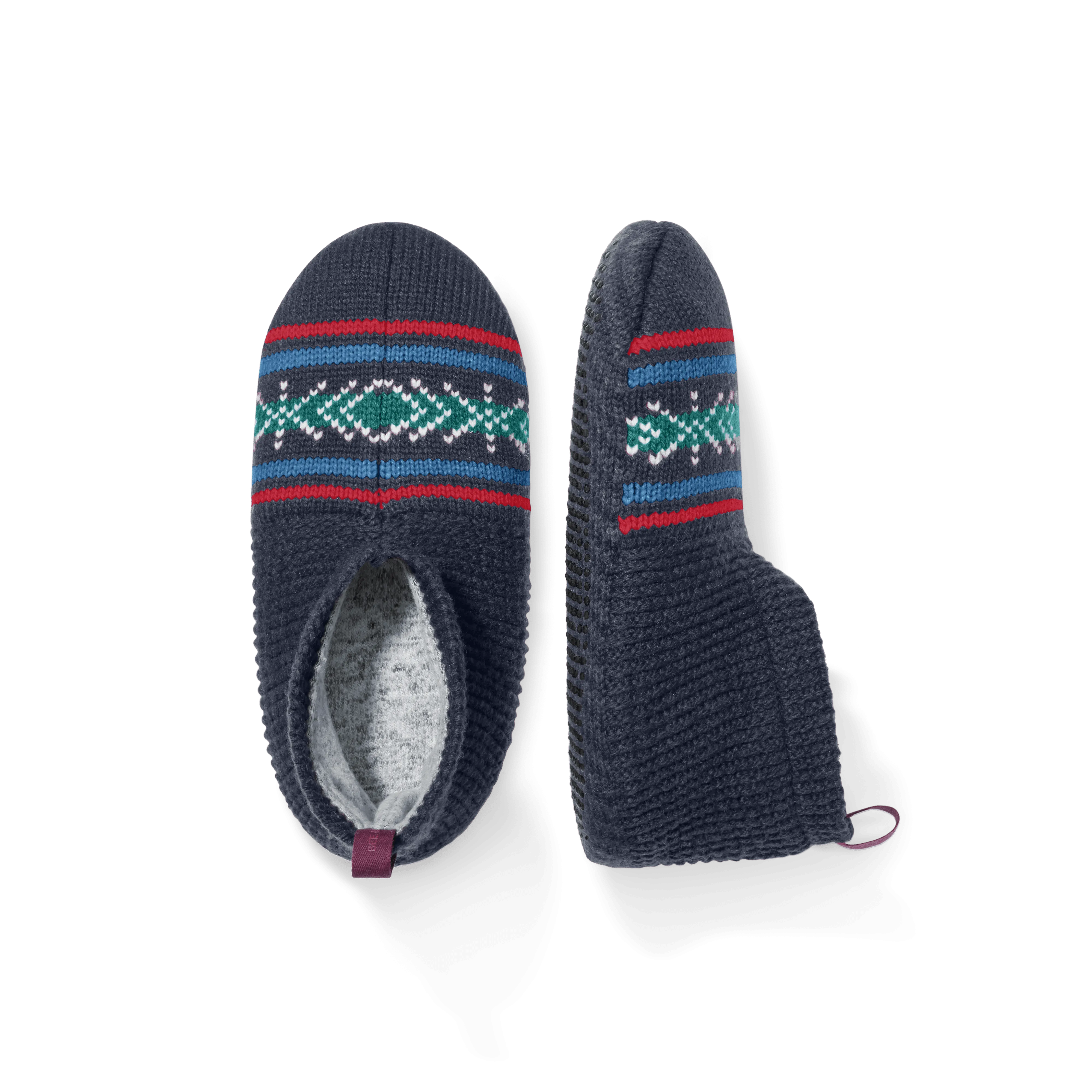 Men's Patterned Gripper Slipper