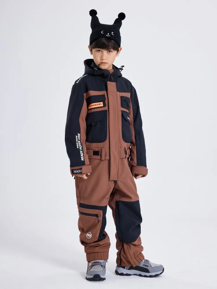 NANDN Kids Little Expedition Snow One Piece