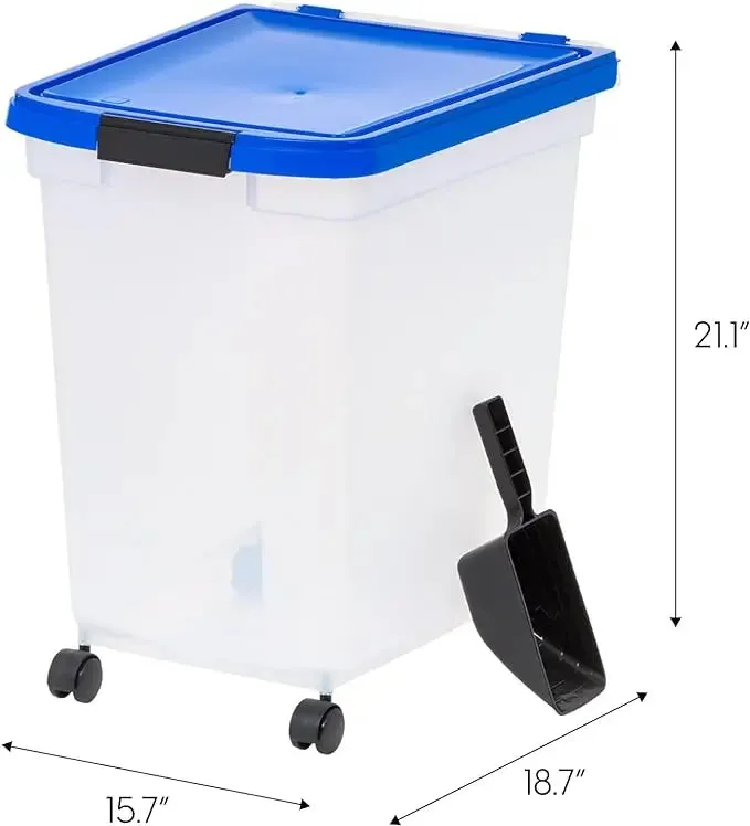 Plastic Clear Stackable  Storage Bin