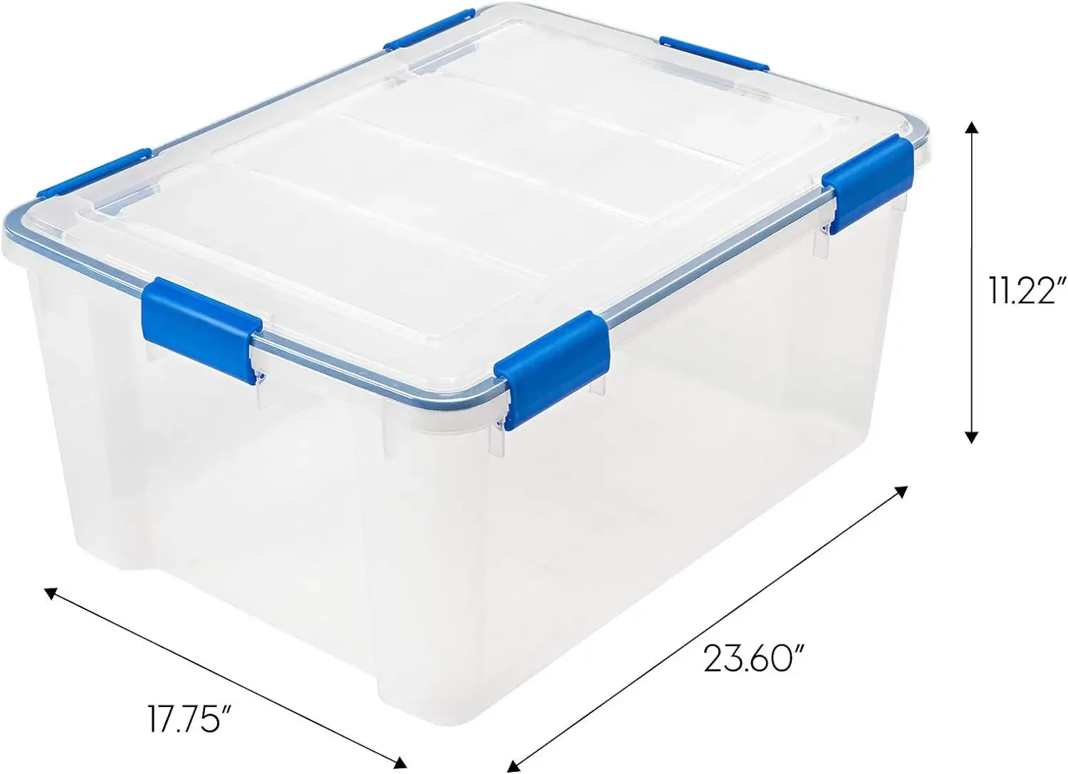 Plastic Clear Stackable  Storage Bin