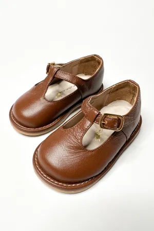 "George" Brown Leather Shoes