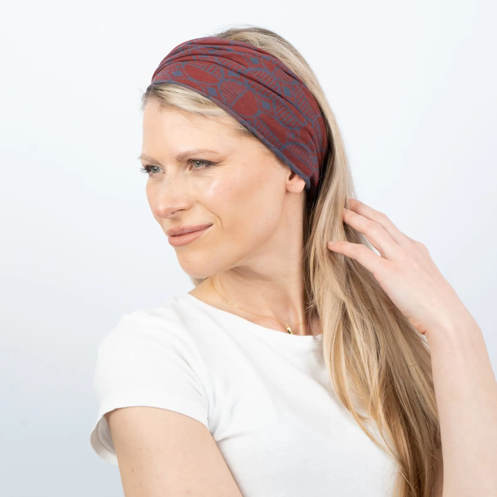 Seasalt Organic Cotton Jersey Stretch Snood Headband in 7 Colours