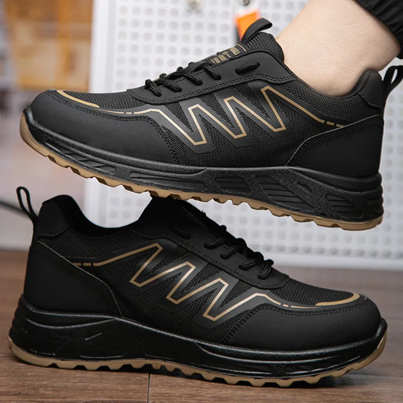 Steel Toe Shoes for Men Women Wide Non Slip Work Comfortable Safety Lightweight Puncture Proof Sneakers